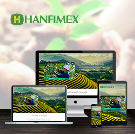 Website giới thiệu công ty Hanfimex