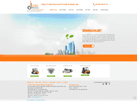 Website  Cho thuê xe nâng 24h
