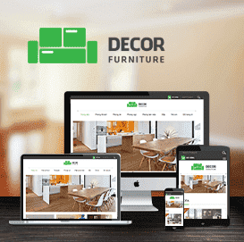 Website đồ gỗ nội thất Decor Furniture
