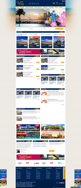 Website du lịch Vietlike Travel