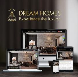 website BĐS Dreamhomes