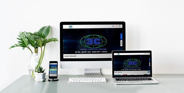 Website giới thiệu Công ty 3C