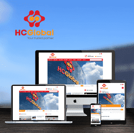 Website giới thiệu Công ty HC Global