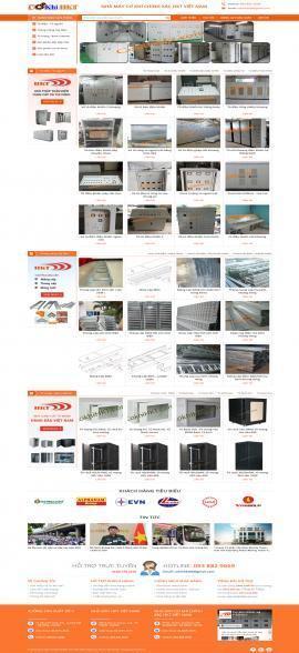 Website  sản xuất tủ điện