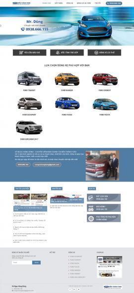 Website ô tô Bến Thành