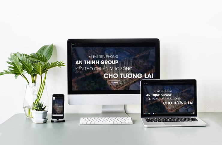 Website xây dựng Anthinhgroup