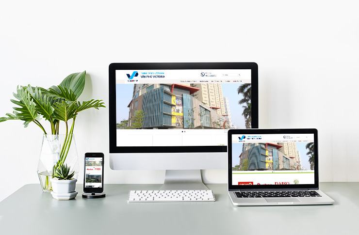 Website xây dựng Văn Phú Victoria