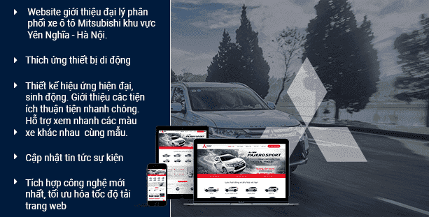 Website bán ô tô Việt Hùng
