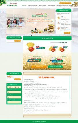 Website mini game Thuốc Ho Bảo Thanh