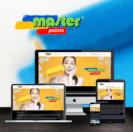 Website Hãng sơn MASTER PAINT