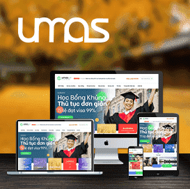 Website Du học Umas