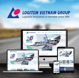 Website công ty vận chuyển Logitem Vietnam
