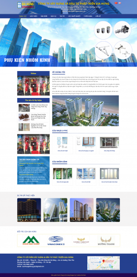 Website Cửa nhựa lõi thép Gia Hưng
