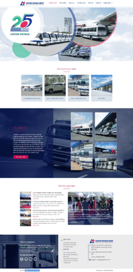 Website công ty vận chuyển Logitem Vietnam