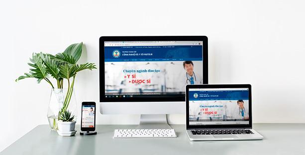 Web Trường Trung cấp Công y tế Pasteur