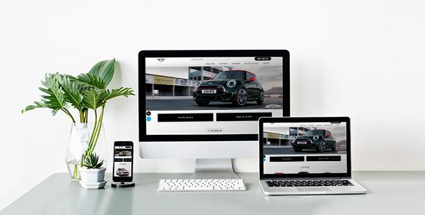 Website bán ô tô Mini cooper