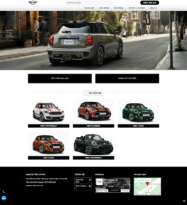 Website bán ô tô Mini cooper