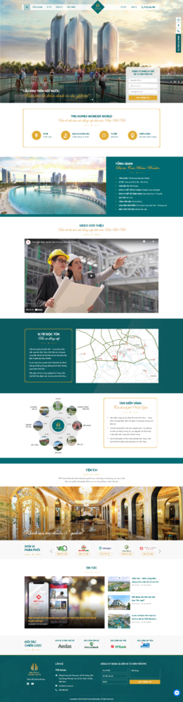 Website bất động sản TMS Homes