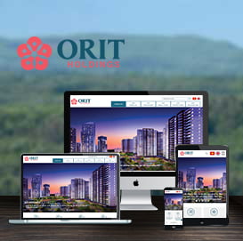 Website công ty cổ phần đầu tư Orit