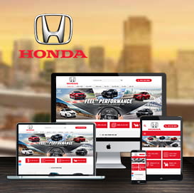 Website Honda Vĩnh Yên