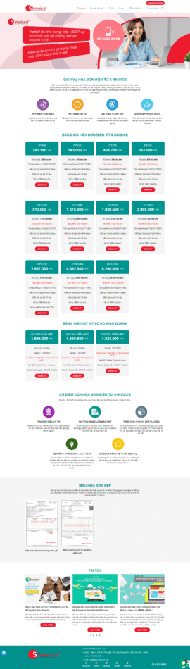 Website Hóa đơn điện tử Viettel