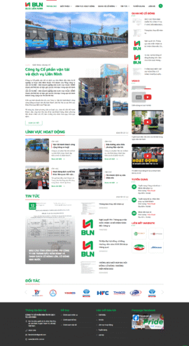 Website Bus Liên Ninh