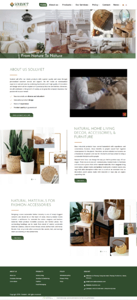 Website công ty Soulviet