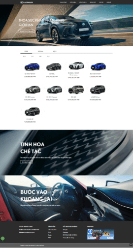 Website Lexus Thăng Long