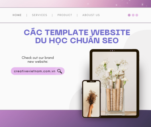 Khám phá các template trang web du học chuẩn SEO, chuyên nghiệp