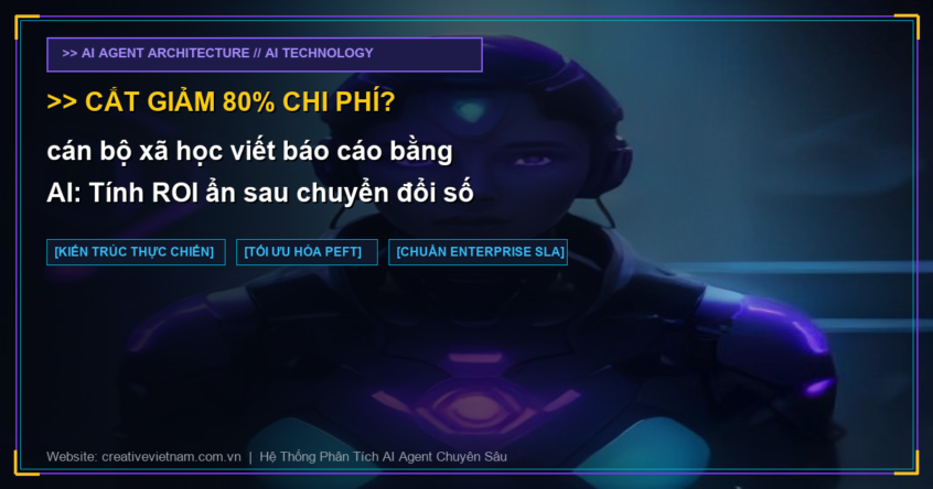 250 cán bộ xã học viết báo cáo bằng AI: Tính ROI ẩn sau chuyển đổi số