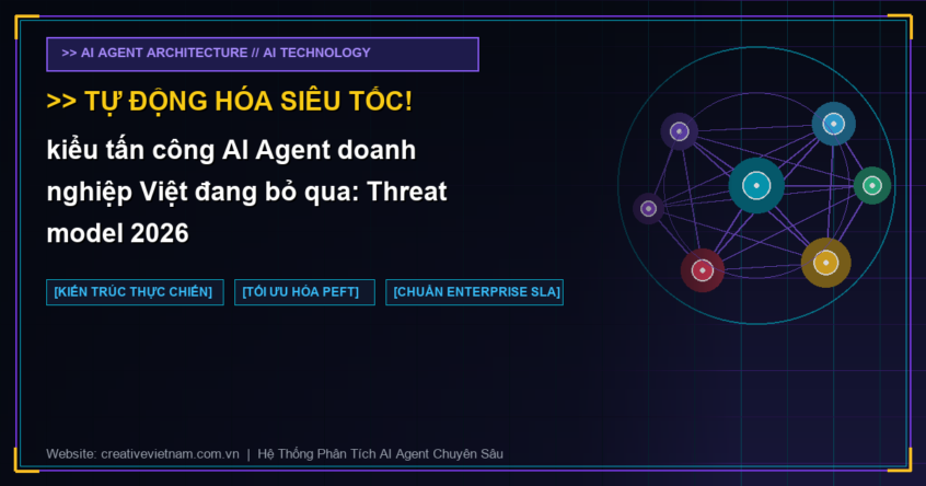 5 kiểu tấn công AI Agent doanh nghiệp Việt đang bỏ qua: Threat model 2026