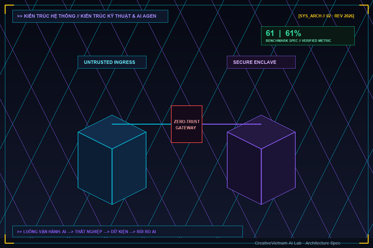 Infographic - 61% Lo mất việc vì AI: Con số đáng sợ hay bài học sai lệch? 61% Lo mất việc vì AI: Con số đáng sợ hay bài học sai lệch? - Infographic & Key Takeaways