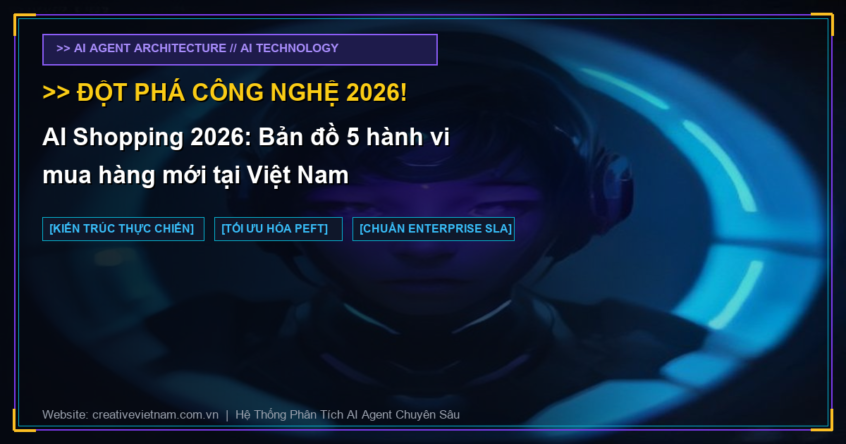 AI Shopping 2026: Bản đồ 5 hành vi mua hàng mới tại Việt Nam