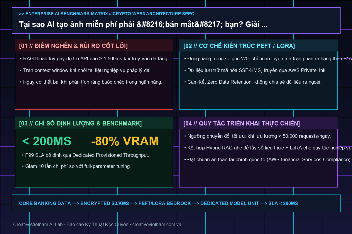 Tại sao AI tạo ảnh miễn phí phải ‘bán mắt’ bạn? Giải phẫu mô hình kinh doanh - Infographic & Key Takeaways