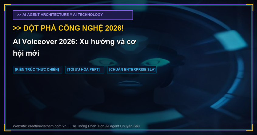 AI Voiceover 2026: Xu hướng và cơ hội mới
