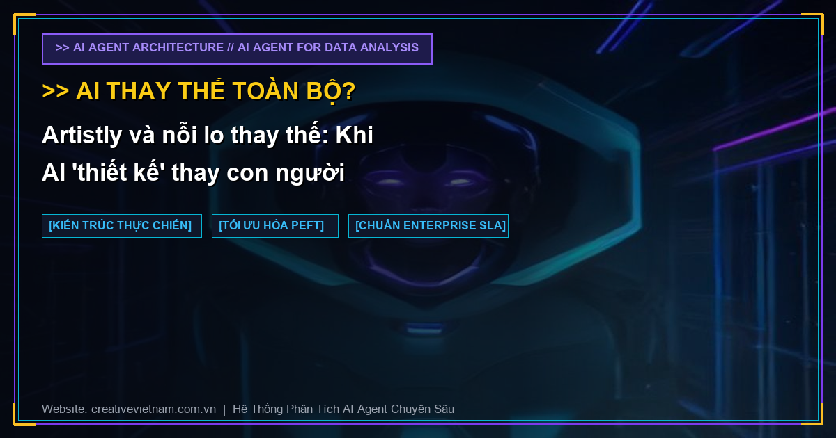 Artistly và nỗi lo thay thế: Khi AI 'thiết kế' thay con người