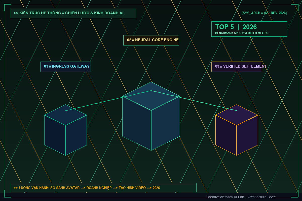 Avatar AI Doanh nghiệp 2026: So sánh 5 nền tảng hàng đầu - Infographic & Key Takeaways