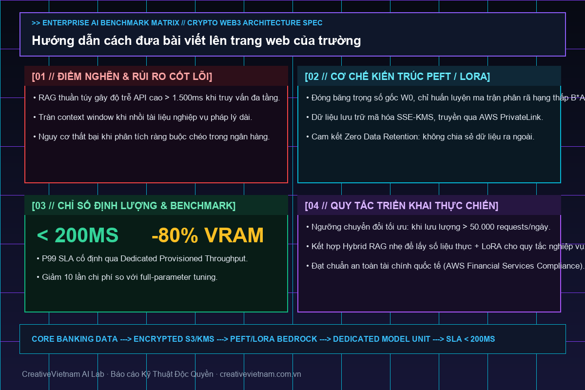 Hướng dẫn cách đưa bài viết lên trang web của trường - Infographic & Key Takeaways
