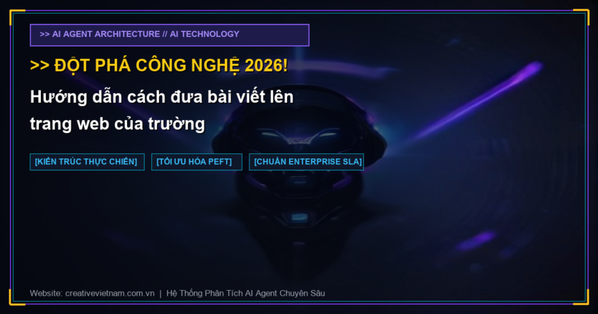 Hướng dẫn cách đưa bài viết lên trang web của trường