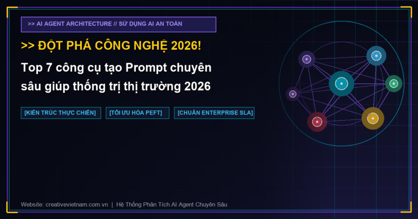 Top 7 công cụ tạo Prompt chuyên sâu giúp thống trị thị trường 2026