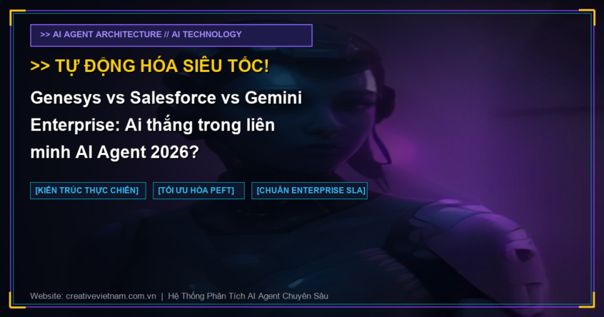 Genesys vs Salesforce vs Gemini Enterprise: Ai thắng trong liên minh AI Agent 2026?