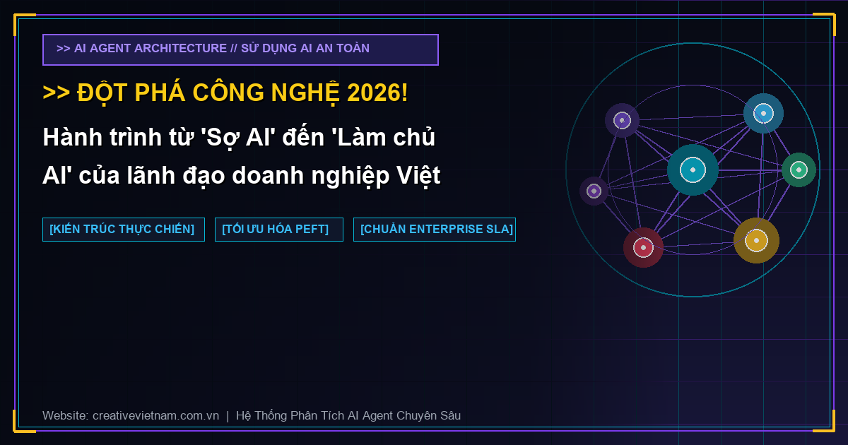 Hành trình từ 'Sợ AI' đến 'Làm chủ AI' của lãnh đạo doanh nghiệp Việt