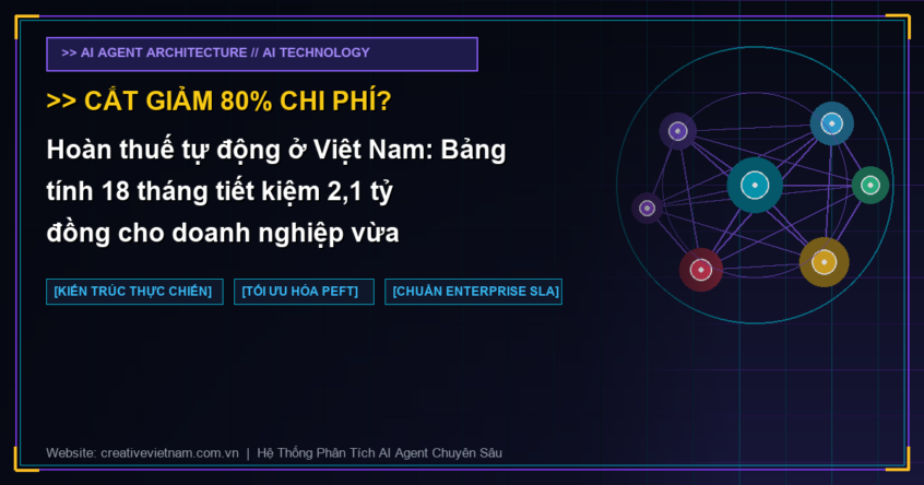Hoàn thuế tự động ở Việt Nam: Bảng tính 18 tháng tiết kiệm 2,1 tỷ đồng cho doanh nghiệp vừa