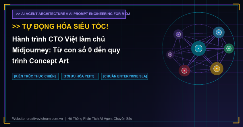 Hành trình CTO Việt làm chủ Midjourney: Từ con số 0 đến quy trình Concept Art