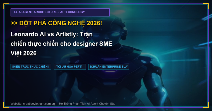 Leonardo AI vs Artistly: Trận chiến thực chiến cho designer SME Việt 2026