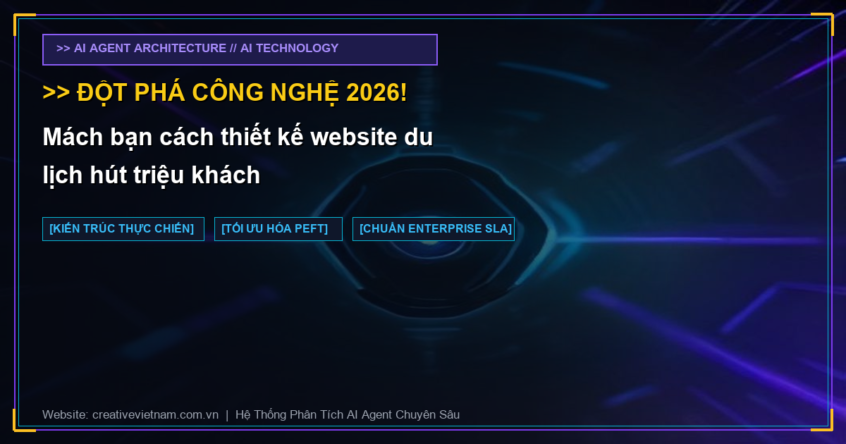 Mách bạn cách thiết kế website du lịch hút triệu khách