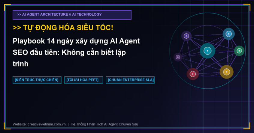 Playbook 14 ngày xây dựng AI Agent SEO đầu tiên: Không cần biết lập trình