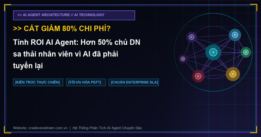 Tính ROI AI Agent: Hơn 50% chủ DN sa thải nhân viên vì AI đã phải tuyển lại