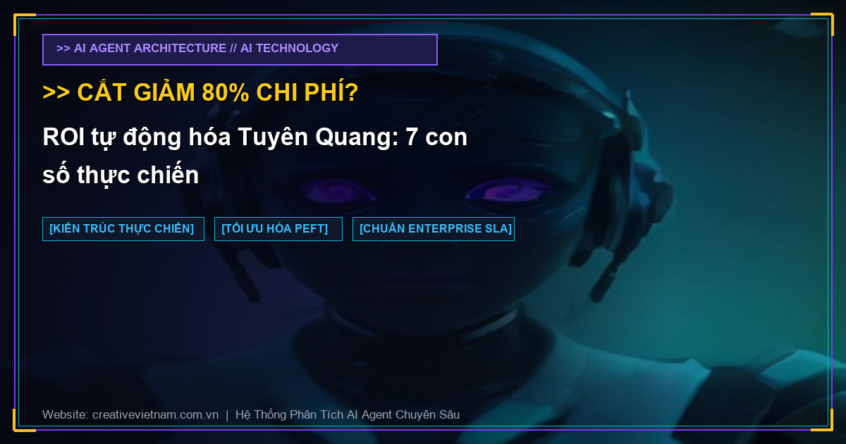 ROI tự động hóa Tuyên Quang: 7 con số thực chiến