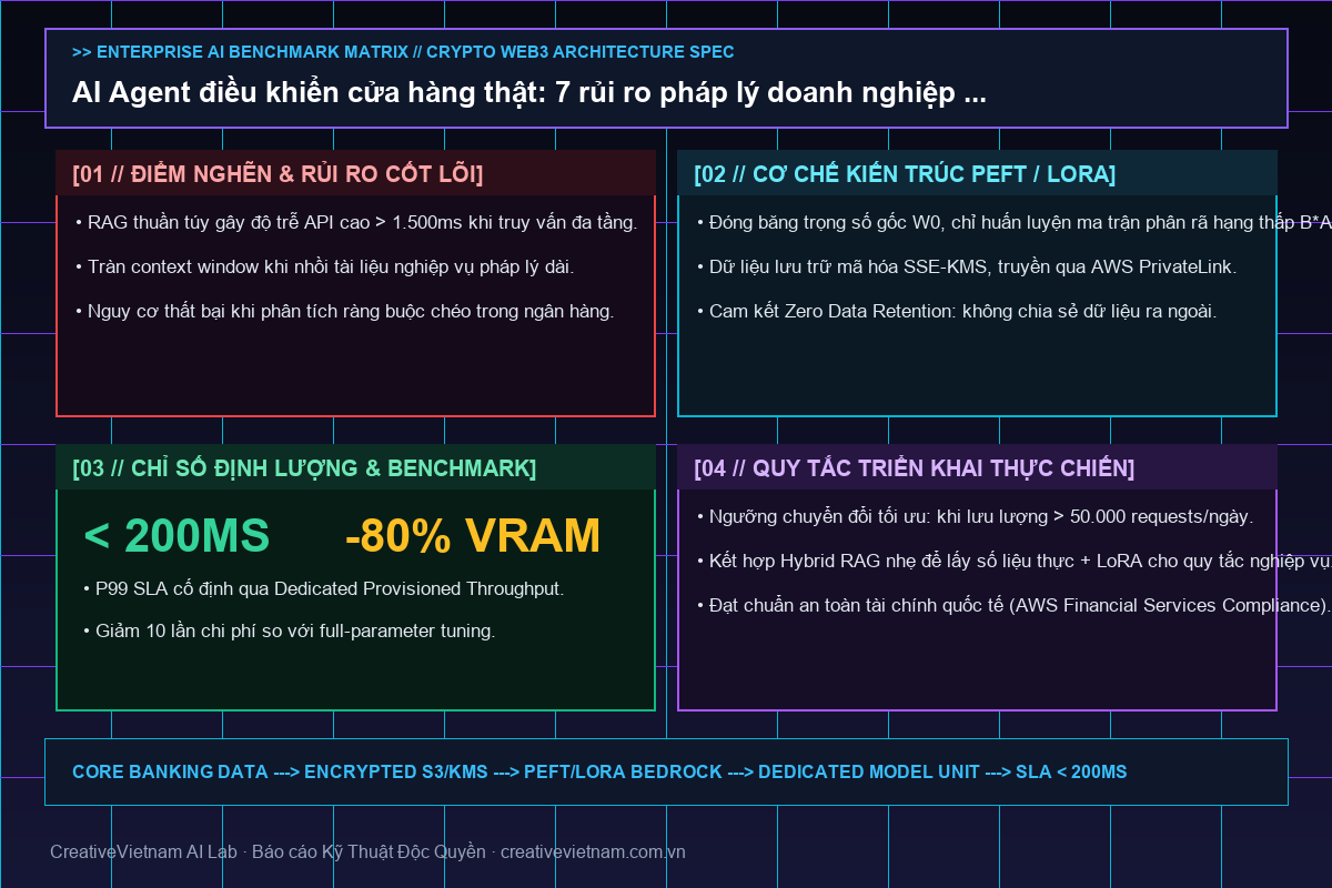 AI Agent điều khiển cửa hàng thật: 7 rủi ro pháp lý doanh nghiệp Việt phải biết - Infographic & Key Takeaways